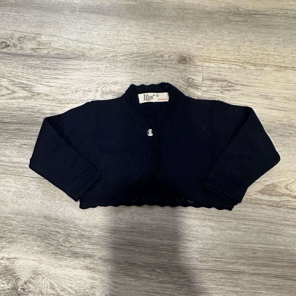 Kids Navy Sweater/cardigan